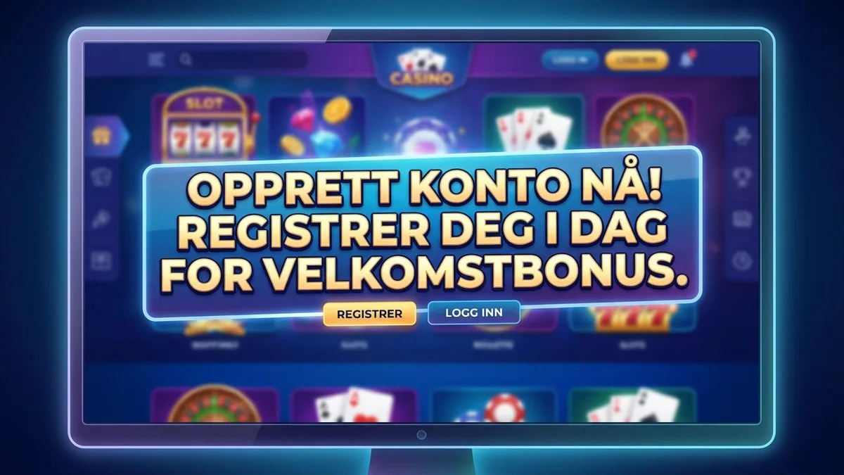Registrer deg med bonus